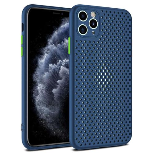 GXZJFC Wärmekühlende Handyhülle für iPhone 15 Pro Max 11 14 Plus 13 12 Mini Atmungsaktive Mesh-Schutzhülle Softshell, Dunkelgrün, Für iPhone 14 Pro GXZJFC Wärmekühlende Handyhülle für iPhone 15 Pro Max 11 14 Plus 13 12 Mini Atmungsaktive Mesh-Schutzhülle Softshell, Dunkelgrün, Für iPhone 14 Pro von GXZJFC