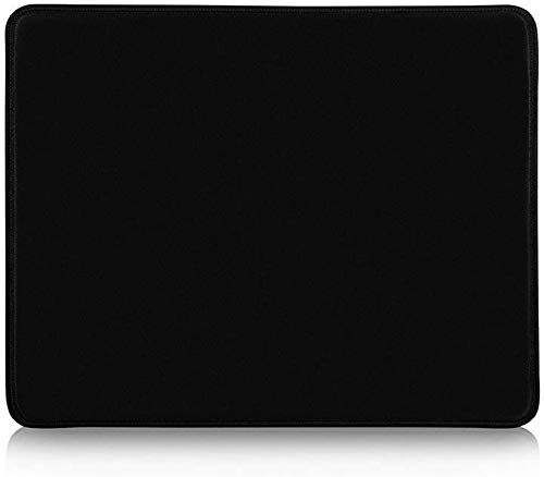 Gaming Mauspad groß -240 x 320 x3mm rutschfest Mousepad-Schreibtischunterlage-spezielle Oberfläche verbessert Geschwindigkeit Perfekte Präzision und Geschwindigkeit-schwarz von GY-honeq