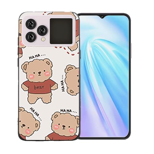 GYDQQKJ Anti-Fall Schutzhülle für Cubot Hafury V1 Hülle, Weiche Handytasche Schwarz TPU Handyhülle Silikon Tasche Schale rutschfest Case Cover für Cubot Hafury V1 (6.67") - LLM48 von GYDQQKJ