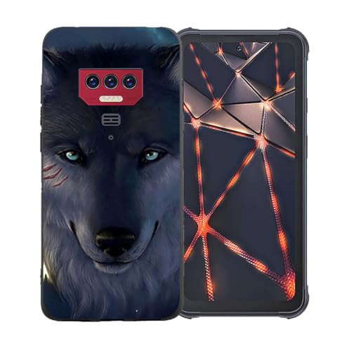 GYDQQKJ Anti-Fall Schutzhülle für Cubot Kingkong Power Hülle, Weiche Handytasche Schwarz TPU Handyhülle Silikon Tasche Schale rutschfest Case Cover für Cubot Kingkong Power (6.50") - BST12 von GYDQQKJ