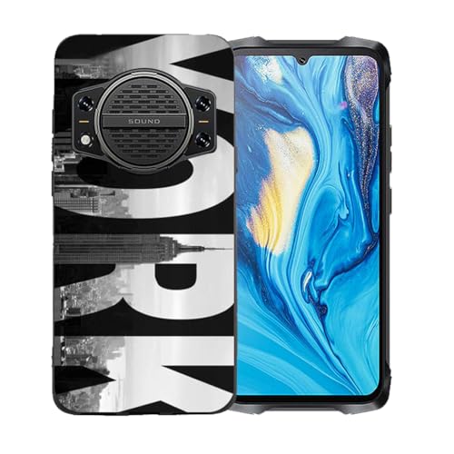 GYDQQKJ Anti-Fall Schutzhülle für Cubot Kingkong Power 5 Hülle, Weiche Handytasche Schwarz TPU Handyhülle Silikon Tasche Schale rutschfest Case Cover für Cubot Kingkong Power 5 (6.72") - BST5 von GYDQQKJ