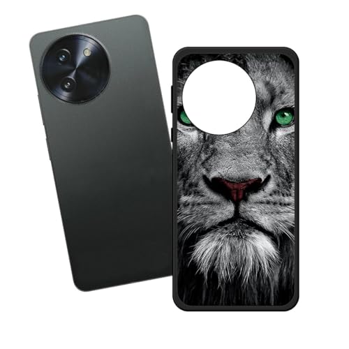 GYDQQKJ Anti-Fall Schutzhülle für Doogee Note 59 Pro Hülle, Weiche Handytasche Schwarz TPU Handyhülle Silikon Tasche Schale Case Cover für Doogee Note 59 Pro (6.75") - LH40 von GYDQQKJ
