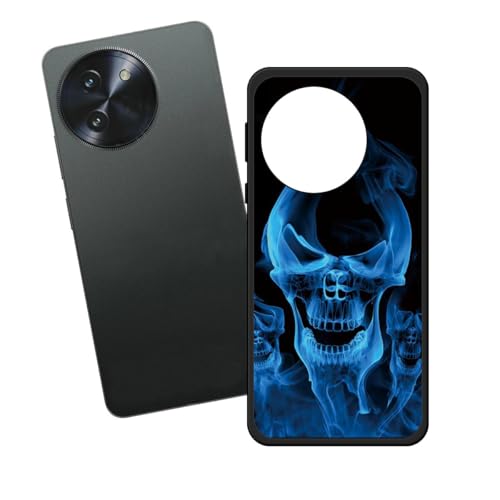 GYDQQKJ Anti-Fall Schutzhülle für Doogee Note 59 Pro Plus Hülle, Weiche Handytasche Schwarz TPU Handyhülle Silikon Tasche Schale Case Cover für Doogee Note 59 Pro Plus (6.75") - LH48 von GYDQQKJ
