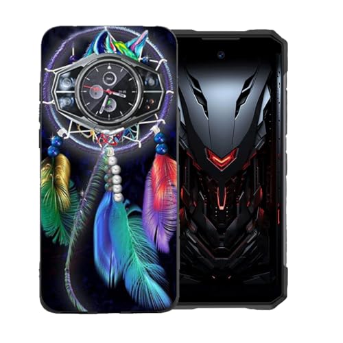 GYDQQKJ Anti-Fall Schutzhülle für Doogee S200 Hülle, Weiche Handytasche Schwarz TPU Handyhülle Silikon Tasche Schale rutschfest Case Cover für Doogee S200 (6.72") - BST4 von GYDQQKJ