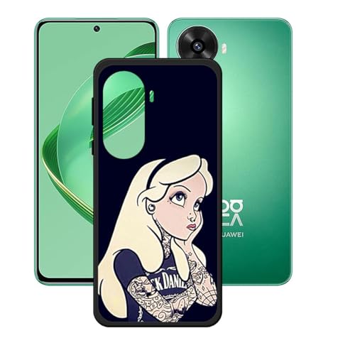 GYDQQKJ Anti-Fall Schutzhülle für Huawei Nova 12 SE Hülle, Weiche Handytasche Schwarz TPU Handyhülle Silikon Tasche Schale Case Cover für Huawei Nova 12 SE (6.67") - KE2 von GYDQQKJ