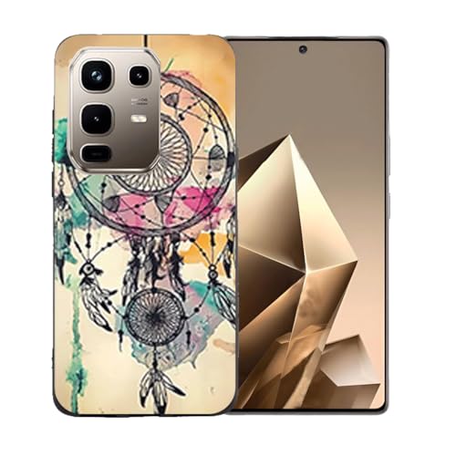 GYDQQKJ Anti-Fall Schutzhülle für Infinix Note 50S 5G Hülle, Weiche Handytasche Schwarz TPU Handyhülle Silikon Tasche Schale rutschfest Case Cover für Infinix Note 50S 5G (6.78") - LLM10 von GYDQQKJ