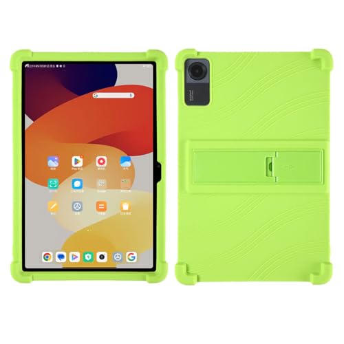 GYDQQKJ Anti-Fall Schutzhülle für Lenovo Tab 0ne 2025 (8.70") Hülle, Weiche Handytasche Grün TPU Handyhülle Silikon Tasche Schale rutschfest Case Cover für - Grün von GYDQQKJ