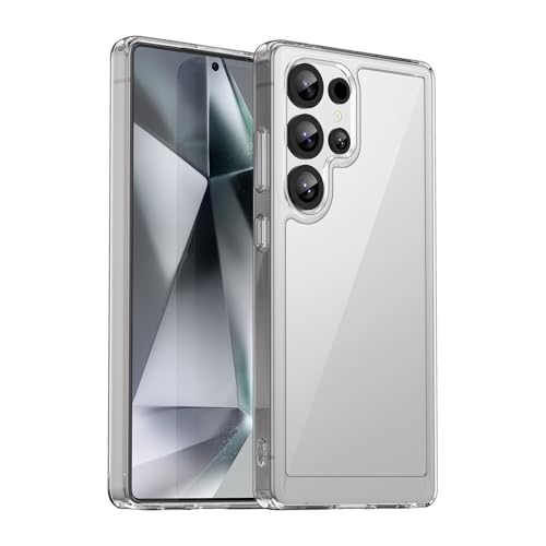 GYDQQKJ Anti-Fall Schutzhülle für Samsung Galaxy S25 Ultra Hülle, Weiche Flexibel Handytasche Transparent TPU Handyhülle Silikon Tasche Schale Case Cover für (6.80") von GYDQQKJ