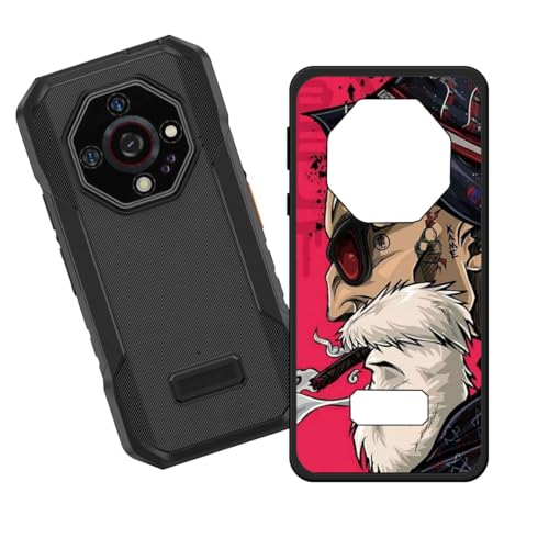 GYDQQKJ Anti-Fall Schutzhülle für Ulefone Armor X32 Hülle, Weiche Handytasche Schwarz TPU Handyhülle Silikon Tasche Schale Case Cover für Ulefone Armor X32 (5.65") - LH49 von GYDQQKJ