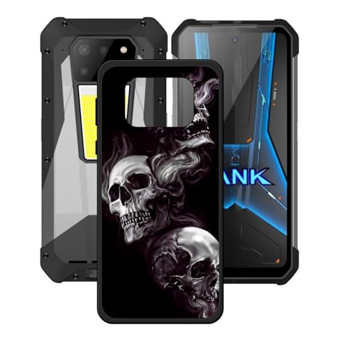 GYDQQKJ Anti-Fall Schutzhülle für Unihertz 8849 Tank 3 Pro Hülle, Weiche Handytasche Schwarz TPU Handyhülle Silikon Tasche Schale Case Cover für Unihertz 8849 Tank 3 Pro (6.79") - KE60 von GYDQQKJ