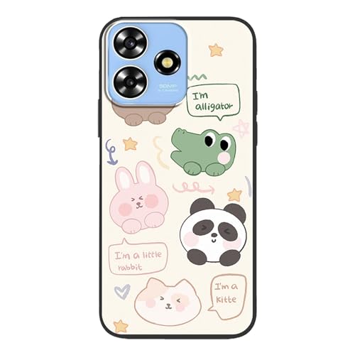 GYDQQKJ Anti-Fall Schutzhülle für ZTE Blade A73 4G Hülle, Weiche Handytasche Schwarz TPU Handyhülle Silikon Tasche Schale rutschfest Case Cover für ZTE Blade A73 4G (6.60") - LLM47 von GYDQQKJ