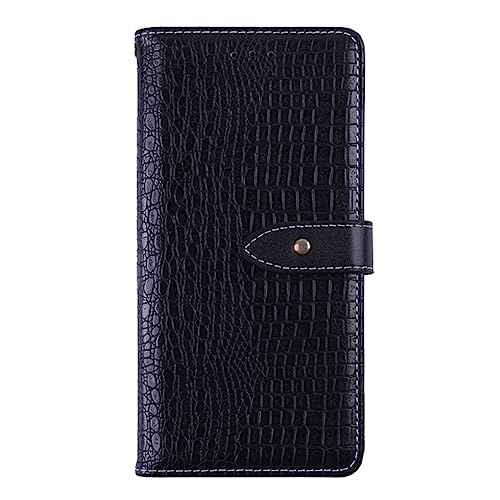 GYDQQKJ Handyhülle für Motorola Moto G 5G 2025 Hülle Leder, Handy Hüllen für Motorola Moto G 5G 2025 (6.70"), für Motorola Moto G 5G 2025 Klapphülle Handytasche Case für Modisch Schwarz von GYDQQKJ
