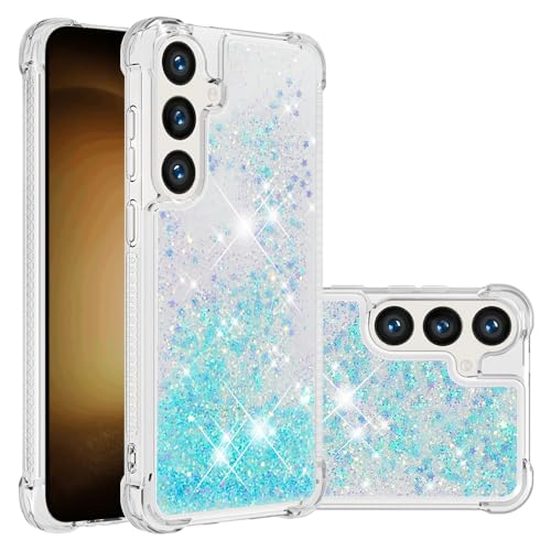 GYHOYA Schutzhülle für Samsung Galaxy S24 FE, Glitzer, niedlich, glitzernd, Flüssigkeit, Treibsand, klar, weiches TPU, für Mädchen und Frauen, stilvoll, stoßfest, Schutzhülle für Samsung Galaxy S24 GYHOYA Schutzhülle für Samsung Galaxy S24 FE, Glitzer, niedlich, glitzernd, Flüssigkeit, Treibsand, klar, weiches TPU, für Mädchen und Frauen, stilvoll, stoßfest, Schutzhülle für Samsung Galaxy S24 von GYHOYA