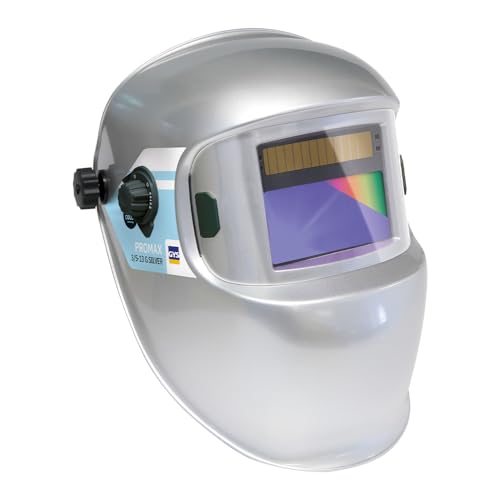 GYS 045774 Schweißhelm LCD PROMAX 9/13 G SILVER von GYS