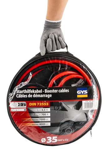 GYS 056343 Starthilfekabel 35mm² 4,5m Überbrückungskabel PKW 700A LKW GYS 056343 Starthilfekabel 35mm² 4,5m Überbrückungskabel PKW 700A LKW von GYS