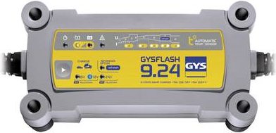 GYS FLASH 9.24 029477 Automatikladegerät 6 V, 12 V, 24 V 9 A 9 A 6 A (029477) von GYS