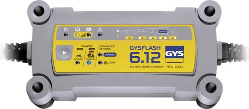 GYS GYSFLASH 6.12 029378 Automatikladegerät 12V 6A von GYS