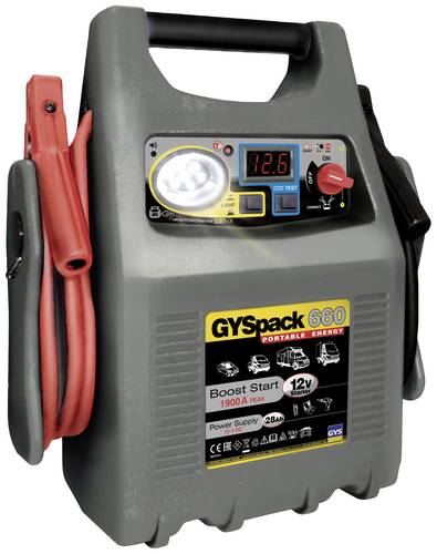 GYS Schnellstartsystem Gyspack 660 027862 Starthilfestrom (12 V)=640A Arbeitsleuchte, Spannungswandl von GYS