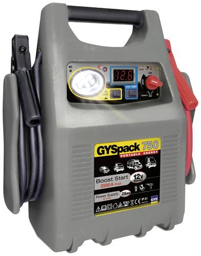 GYS Schnellstartsystem Gyspack 750 026179 Starthilfestrom (12 V)=750A Arbeitsleuchte, Spannungswandl von GYS