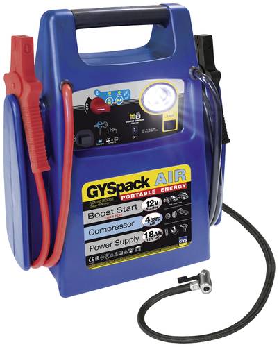 GYS Schnellstartsystem Gyspack Air 3in1 026322 Starthilfestrom (12 V)=480A Spannungswandler 230 V, K von GYS