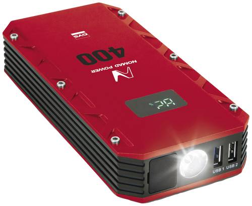 GYS Schnellstartsystem Nomad-Power 400 025882 Starthilfestrom (12 V)=500A USB-Steckdose 2x, Ladezust von GYS