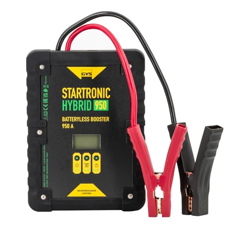 GYS Startronic Hybrid 950 Superkondensator-Booster 12 V – Lieferung mit Kabel und Zigarettenanzünder von GYS
