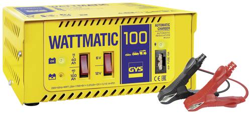 GYS Wattmatic 100 024823 Kfz-Ladegerät 6 V, 12V 3.5A 6.5A von GYS