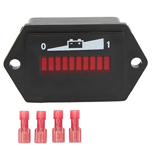 24 -V -Akku -Indikator Hohe Genauigkeit Einfach zu Lesen Autowagen Batterie Monitor Digitalanzeigespannungsmonitor Kapazitätsprozentsatz Tester von GYZOUKA