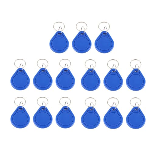 50pcs Keyfob -Tag -Schlüsselkette EM4100 Access Control Card für ID -IC -Leser mit Hochwertigem ABS -Material Rostig (ID) von GYZOUKA