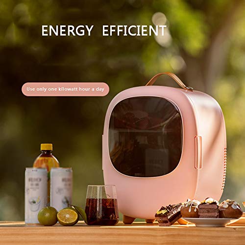 8L Mini-Kühlschrank, elektrische Kühlvorrichtung und Wärme beweglicher Träger Kühlschrank für Party Camping Versammlung kommt mit DC 12V-Netzkabel,Rosa 8L Mini-Kühlschrank, elektrische Kühlvorrichtung und Wärme beweglicher Träger Kühlschrank für Party Camping Versammlung kommt mit DC 12V-Netzkabel,Rosa von GZD