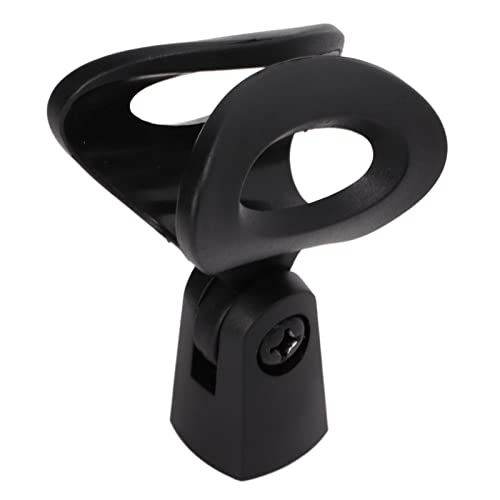 GZD Flexibler Mikrofon-Klemmclip, 40 mm / 1,6 Zoll Durchmesser, Einfacher schwarzer Mikrofonständerhalter für drahtlose und kabelgebundene Mikrofone, Interviewmikrofone GZD Flexibler Mikrofon-Klemmclip, 40 mm / 1,6 Zoll Durchmesser, Einfacher schwarzer Mikrofonständerhalter für drahtlose und kabelgebundene Mikrofone, Interviewmikrofone von GZD