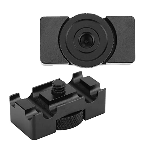 Kamera-Kabelschloss-Schutz, Aluminiumlegierung USB-Kabelschloss-Clip schwarz für Stativ für die meisten DSLR-Kameras Kamera-Kabelschloss-Schutz, Aluminiumlegierung USB-Kabelschloss-Clip schwarz für Stativ für die meisten DSLR-Kameras von GZD