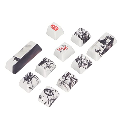 Keycap, Custom Keycaps Sublimation Process Small Volume DIY Production Clear Pattern für Computer für mechanische Tastaturen für Zuhause von GZD