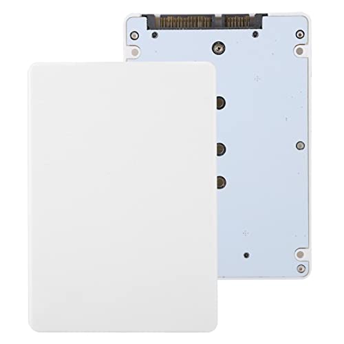 cersalt Solid State Drive Adapter, Hochleistungs-Kunststoff Praktischer Riser, für Computer Notebook PC Desktop Laptop(Weiß) von GZD