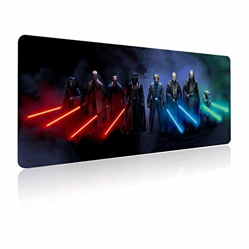 GZESZT Extra großes Gaming-Mauspad mit Rutschfester Gummiunterseite, genähte Kanten, waschbares Schreibtisch-Pad, tragbare Computer-Tastatur und Mäuse-Kombi-Pads, 70 x 40 cm GZESZT Extra großes Gaming-Mauspad mit Rutschfester Gummiunterseite, genähte Kanten, waschbares Schreibtisch-Pad, tragbare Computer-Tastatur und Mäuse-Kombi-Pads, 70 x 40 cm von GZESZT