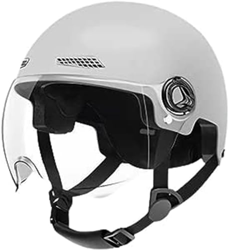 Kinder-Motorradhelm, Kinderhelm, Kinder-Fahrradhelm Für 3–13 Jahre Alte Jungen Und Mädchen, Verstellbarer Skateboard-Helm E,58~62M von GZEZHA