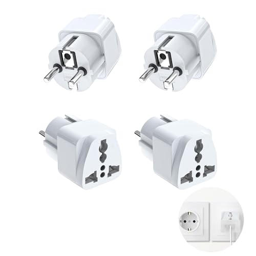 GZGXKJ 4 Stück Reiseadapter, Universal Adapter Weiß Adapter Reisestecker Adapter Usa Deutschland Stecker China Adapter für USA Uk Thailand Schweiz Italien GZGXKJ 4 Stück Reiseadapter, Universal Adapter Weiß Adapter Reisestecker Adapter Usa Deutschland Stecker China Adapter für USA Uk Thailand Schweiz Italien von GZGXKJ