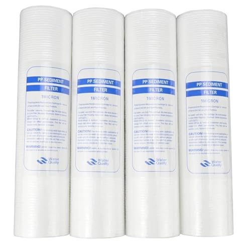 4 Stücke Pp Baumwolle Filter Wasserfilter Wasserreiniger 10 Zoll 1 Mikron Sediment Wasser Filter Patrone System Umkehrosmose 4 Stücke Pp Baumwolle Filter Wasserfilter Wasserreiniger 10 Zoll 1 Mikron Sediment Wasser Filter Patrone System Umkehrosmose von GZLLWVNK