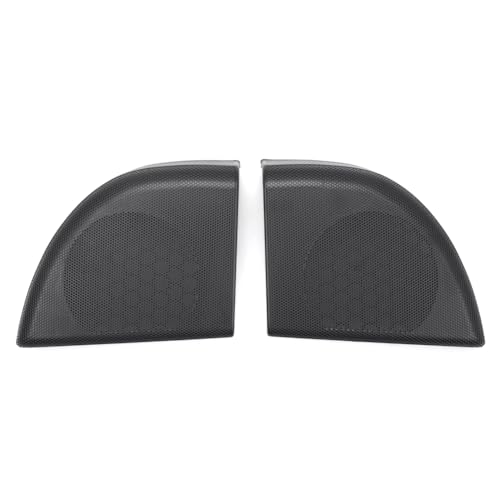 GZYF 1 Paar Türseiten-Lautsprecherverkleidung, Laute Hupenabdeckung, Stereo-Gitter, ABS, Schwarz Für C-Klasse Sportcoupe CL203 W203 Coupé 2008-2011 Auto von GZYF