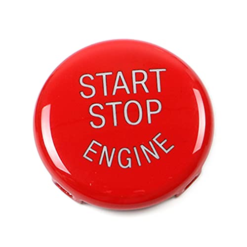 GZYF 1 Stück Rote Motor Start Stop Knopf Verkleidung Für E Chassis 1 3 5 Serie X1 X3 X5 X6 Z4 von GZYF
