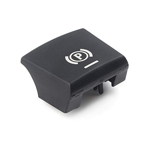 GZYF Auto Schwarz Schalter Knopf Abdeckung Aufkleber Schalter P Taste Hand Parkbremse Handbremse Abdeckung Zierkappe Für 5 6 Serie X3/ X4 F10 F11 F18 F06 F12 F13 F25 F26 2014-2017 von GZYF
