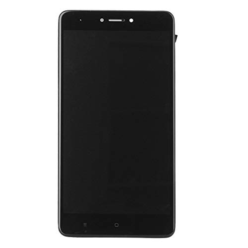GZYF Mobilephone LCD Display Screen Touch Digitizer Assembly with Frame for Xiaomi Redmi Note 4X Global Version, Black von GZYF