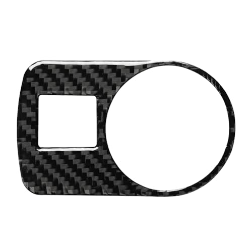 GZYF Scheinwerferschalter Lampenknopf Panel Zierleiste Dekor RHD Schwarz Carbon Fiber Für TT TTS TTRS 08-14 Auto von GZYF