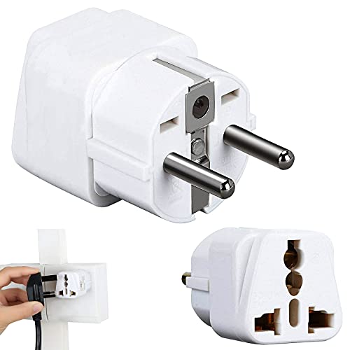 GZhaimai 3 STK Reiseadapter Weltweit, Internationaler Steckdosenadapter, Universaladapter für Deutschland USA England Thailand Italien Australien von GZhaimai