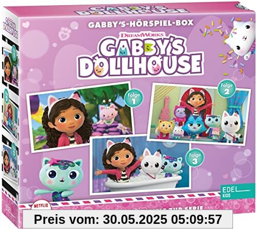 Gabby`s Dollhouse - Hörspiel-Box (Folge 1-3) - Die Original-Hörspiele zur Serie von Gabby'S Dollhouse