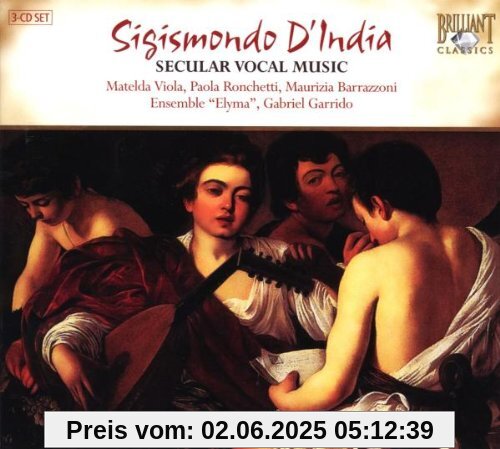 Secular Vocal Music 3cd/Set von Gabriel Garrido
