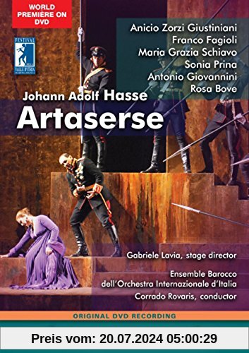 Johann Adolf Hasse: Artaserse (Festival della Valle d'Itria, 2012) [2 DVDs] von Gabriele Lavia
