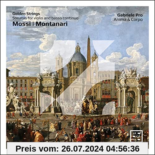 Mossi/Montanari: Golden Strings - Sonaten für Violine & B.c. von Gabriele Pro