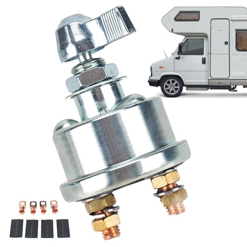 Gacqpli Auto -Batterie -Trennung, Batterie schneller Trennung - Durchführen von kontinuierlichem Lecksisolator Kit | Batterieverbundenungsrelais, sicheres Automobilzubehör im Freien für Motorrad Gacqpli Auto -Batterie -Trennung, Batterie schneller Trennung - Durchführen von kontinuierlichem Lecksisolator Kit | Batterieverbundenungsrelais, sicheres Automobilzubehör im Freien für Motorrad von Gacqpli