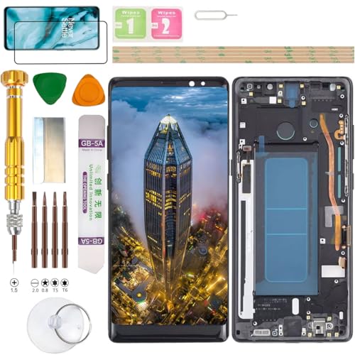 (Incell) LCD Display Assembly for Samsung Galaxy Note8 (Note 8) SM-N950F, N950U, N950U1, N950N, N950W, SC-01K, N950FD Screen Replacement Kit (Black) von Gadget Troops